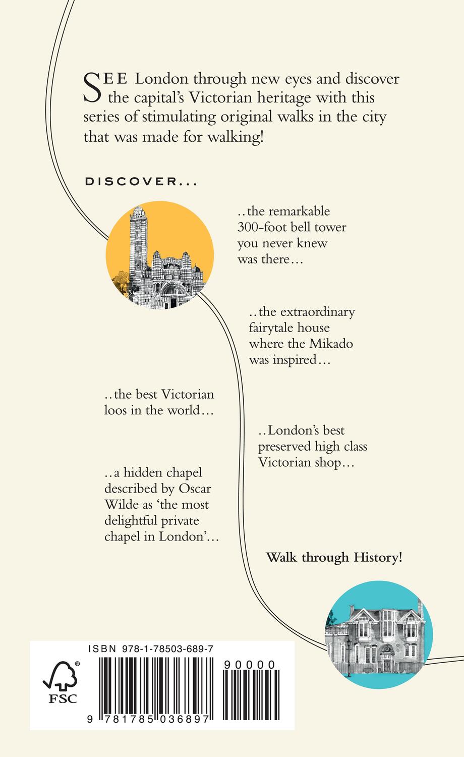 Rückseite: 9781785036897 | Walk Through History | Discover Victorian London | Christopher Winn