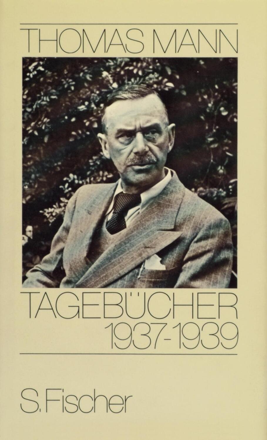 Cover: 9783100481948 | Tagebücher 1937-1939 | Thomas Mann, Tagebücher in zehn Bänden | Mann