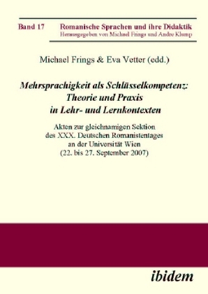 Cover: 9783898218566 | Mehrsprachigkeit als Schlüsselkompetenz | Michael Frings (u. a.)