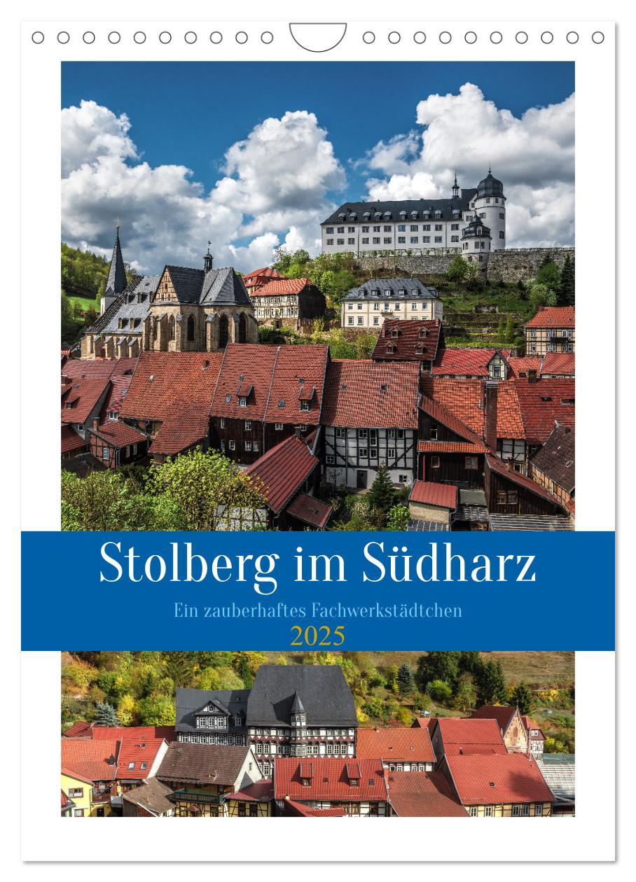 Cover: 9783435884445 | Stolberg im Südharz (Wandkalender 2025 DIN A4 hoch), CALVENDO...