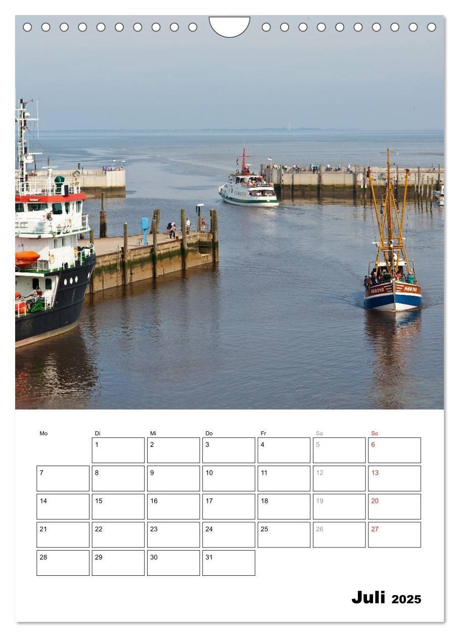 Bild: 9783457056981 | Neuharlingersiel Hafenromantik / Planer (Wandkalender 2025 DIN A4...