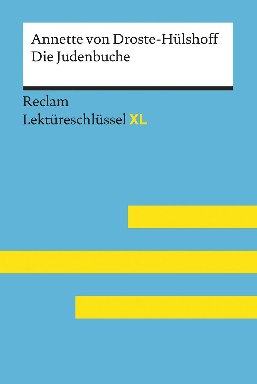 Cover: 9783150154816 | Die Judenbuche von Annette von Droste-Hülshoff: Lektüreschlüssel...