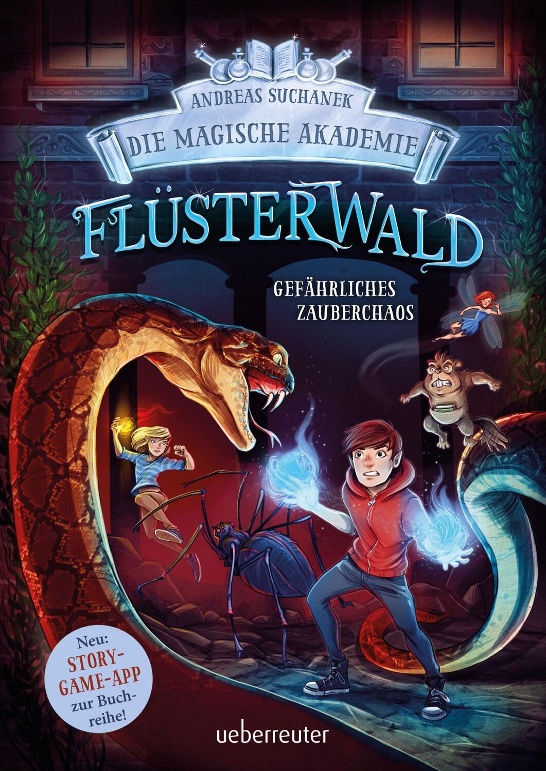 Cover: 9783764152796 | Flüsterwald - Die magische Akademie. Gefährliches Zauberchaos...