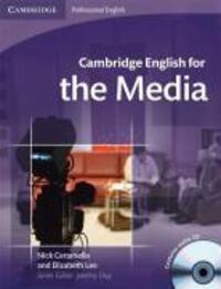 Cover: 9780521724579 | Cambridge English for the Media Student's Book with Audio CD | Buch