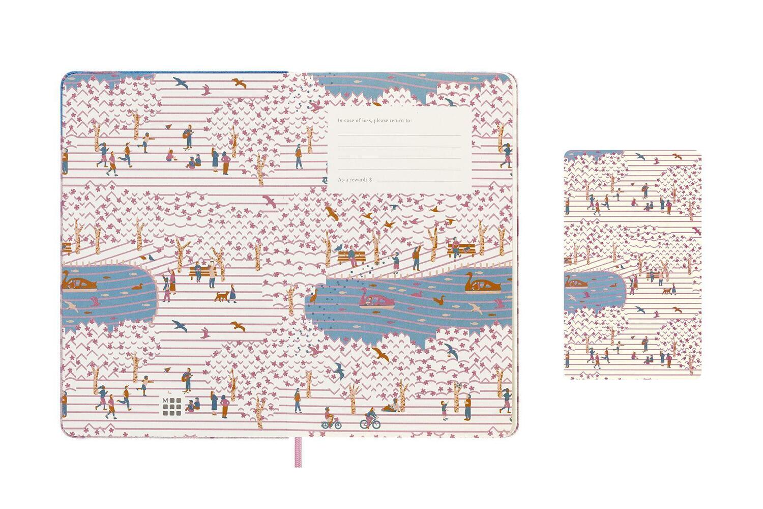 Bild: 8056598851434 | Moleskine Limited Edition Notebook Sakura, Large, Ruled, Bicycle,...