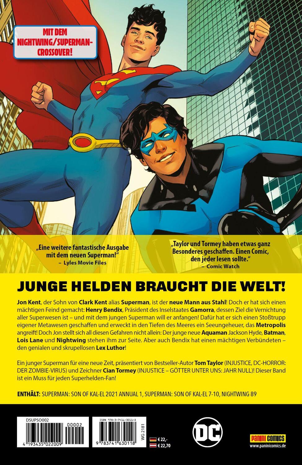 Rückseite: 9783741630118 | Superman: Sohn von Kal-El | Bd. 2: Die Rückkehr von Lex Luthor | Buch