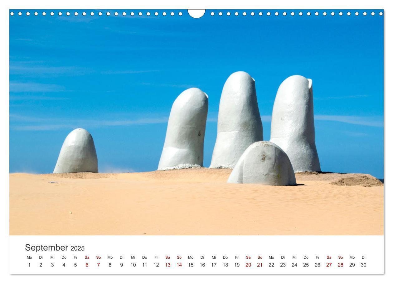 Bild: 9783383984174 | Uruguay - Tango, Strand und Natur. (Wandkalender 2025 DIN A3 quer),...