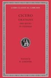 Cover: 9780674993419 | Pro Sestio. In Vatinium | Cicero | Buch | Loeb Classical Library