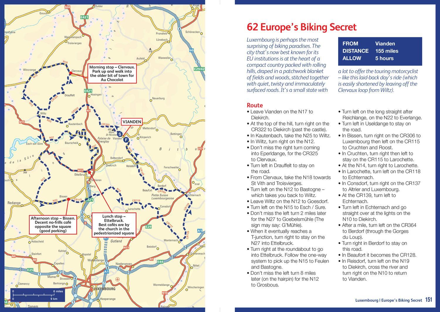 Bild: 9780008547837 | A -Z Europe for Bikers | 100 Scenic Routes Around Europe | Taschenbuch