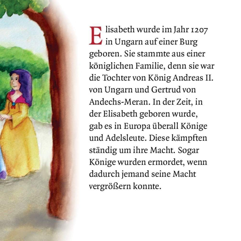 Bild: 9783769825008 | Elisabeth von Thüringen und das Rosenwunder | Mini-Bilderbuch | Buch