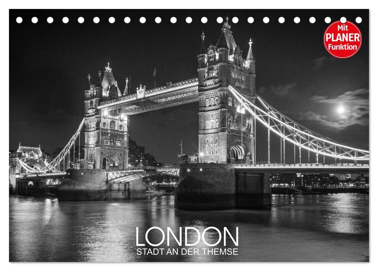 Cover: 9783383316777 | London Stadt an der Themse (Tischkalender 2024 DIN A5 quer),...