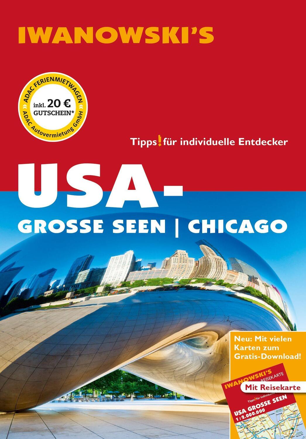 Cover: 9783861972495 | USA-Große Seen / Chicago - Reiseführer von Iwanowski | Kruse-Etzbach