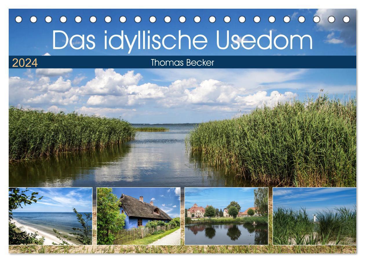 Cover: 9783675574922 | Das idyllische Usedom (Tischkalender 2024 DIN A5 quer), CALVENDO...