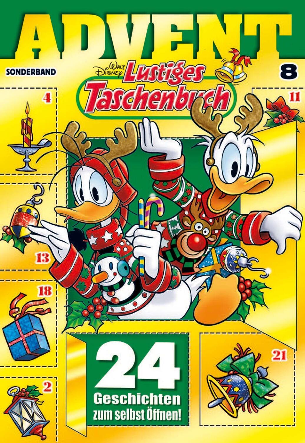 Cover: 9783841335326 | Lustiges Taschenbuch Advent 08 | Sonderband | Disney | Taschenbuch