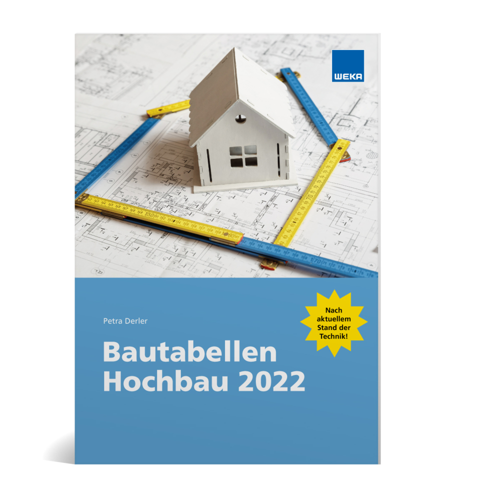 Cover: 9783811104563 | Bautabellen Hochbau 2022 | Zahlen - Daten - Fakten | Petra Derler