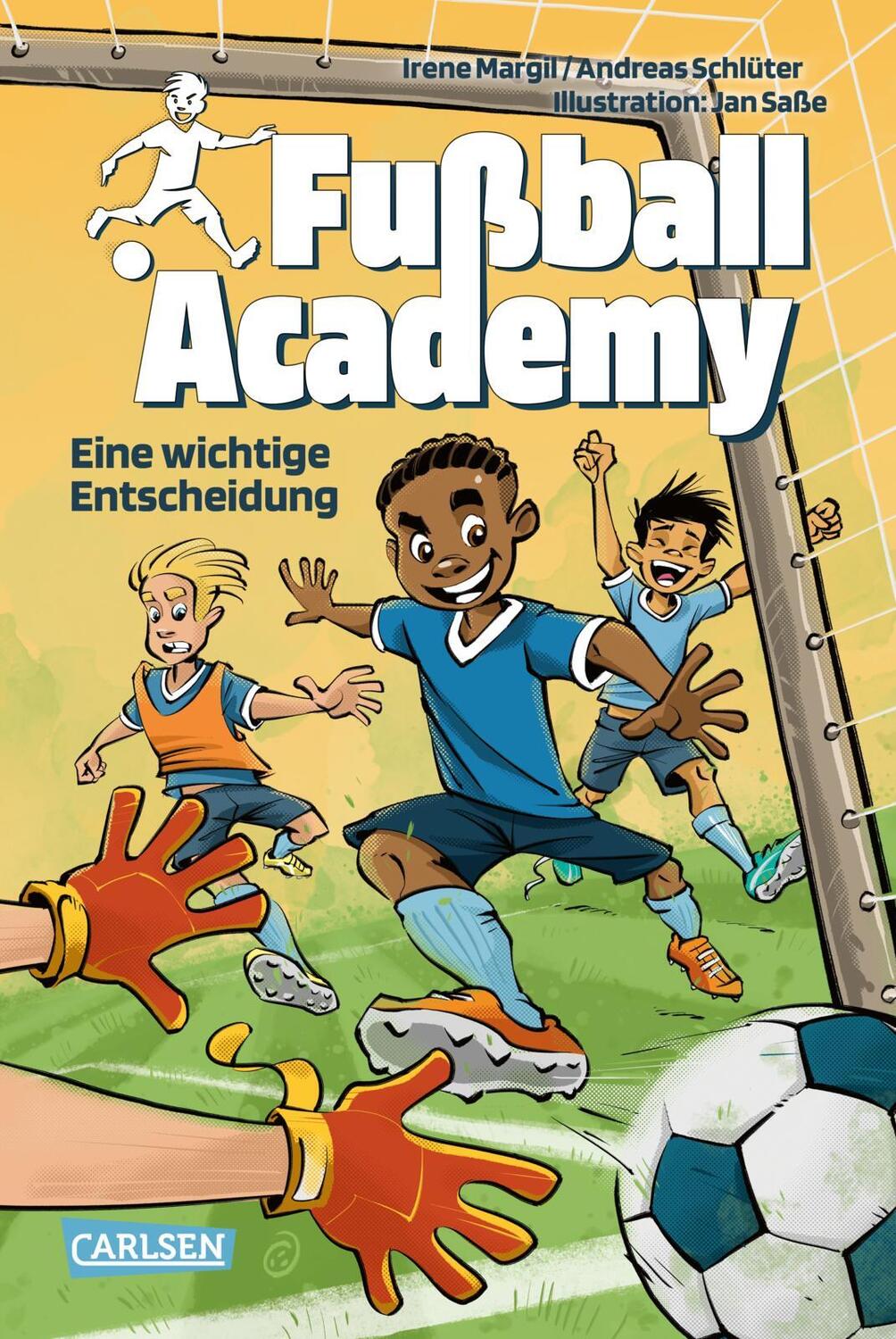 Cover: 9783551652065 | Fußball Academy 1: Eine wichtige Entscheidung | Irene Margil (u. a.)