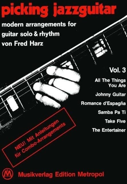 Cover: 9795016382776 | Picking Jazzguitar 3 | Fred Harz | Taschenbuch | Songbuch (Gitarre)
