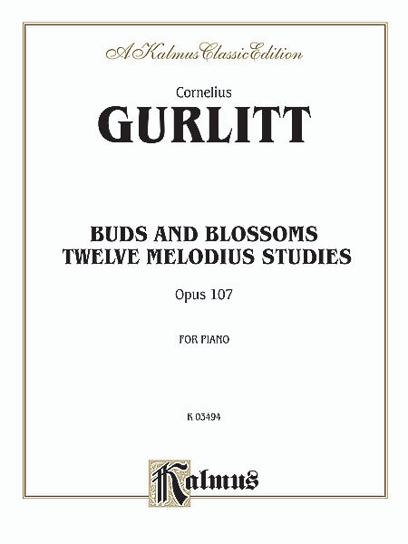 Cover: 29156674200 | Buds and Blossoms, Op. 107 | Twelve Melodious Studies | Gurlitt | Buch