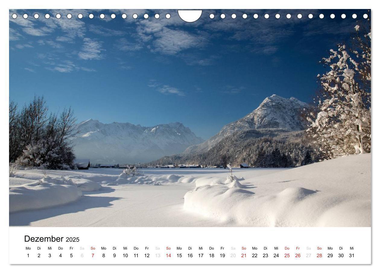 Bild: 9783435591466 | Zugspitz-Impressionen (Wandkalender 2025 DIN A4 quer), CALVENDO...