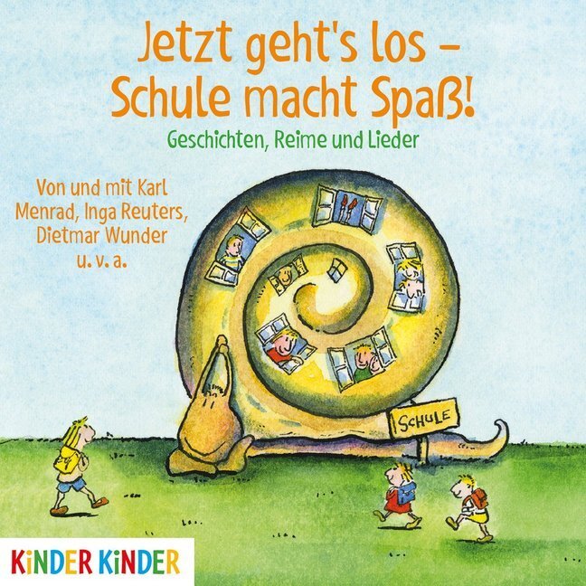 Cover: 9783833740176 | Jetzt geht's los - Schule macht Spaß!, 1 Audio-CD | Karl Menrad | CD