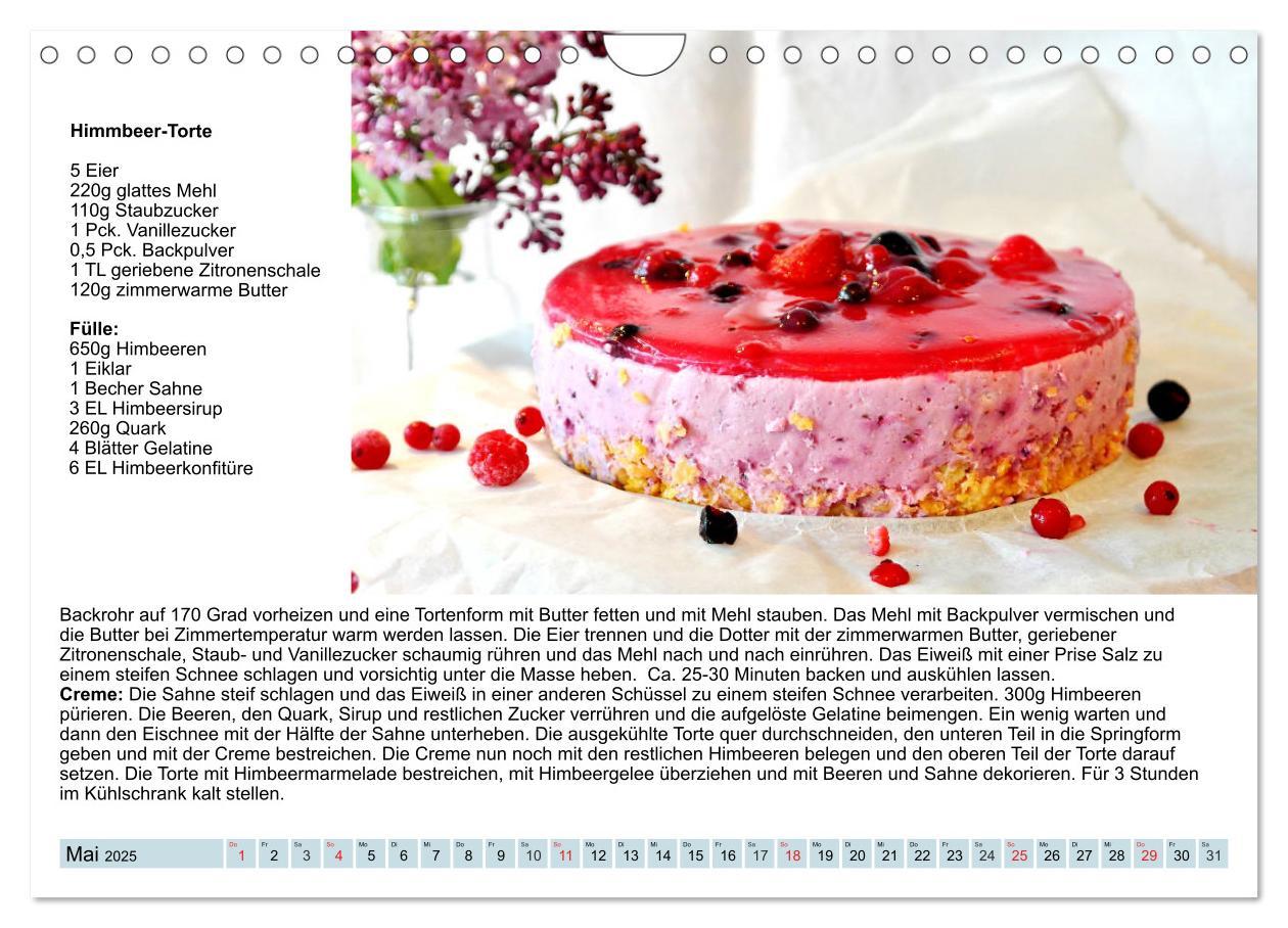 Bild: 9783435190355 | Exquisite Torten. Köstliche Rezepte für viele Anlässe (Wandkalender...