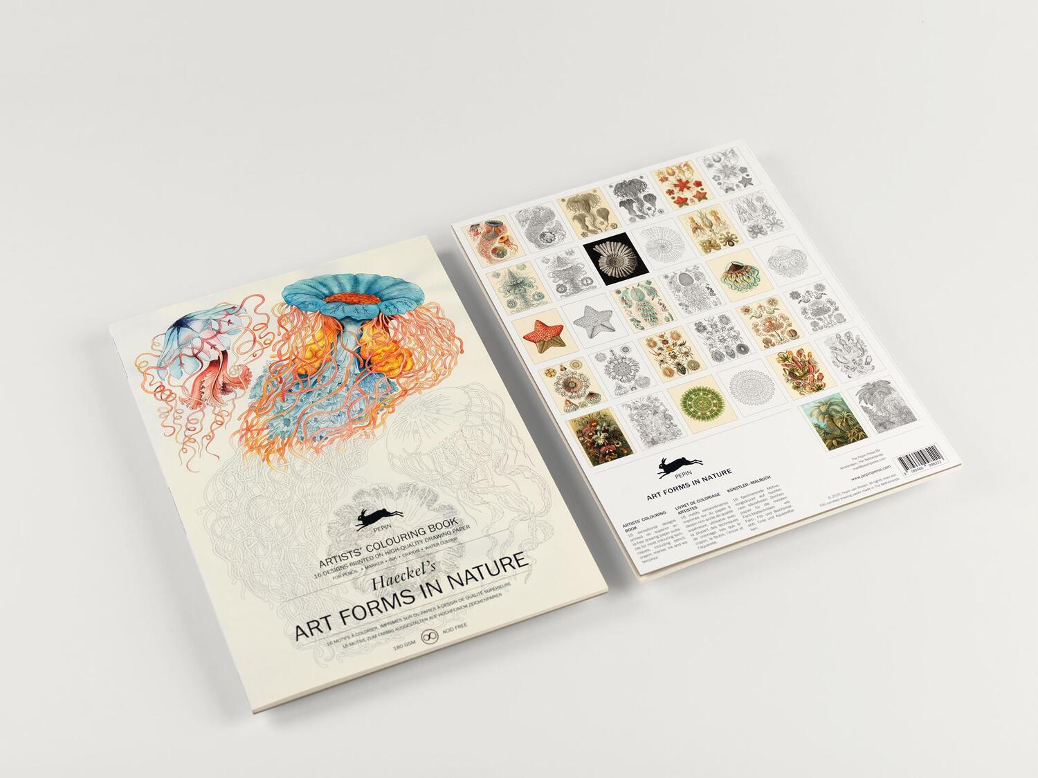 Bild: 9789460098222 | Art Forms in Nature - Artists' Colouring Book | Pepin van Roojen