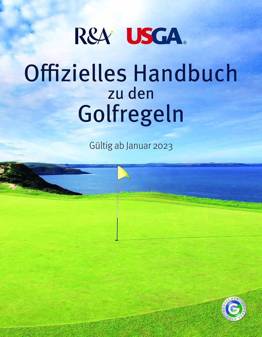 Cover: 9783885795841 | Offizielles Handbuch zu den Golfregeln | Gültig ab Januar 2023 | V.