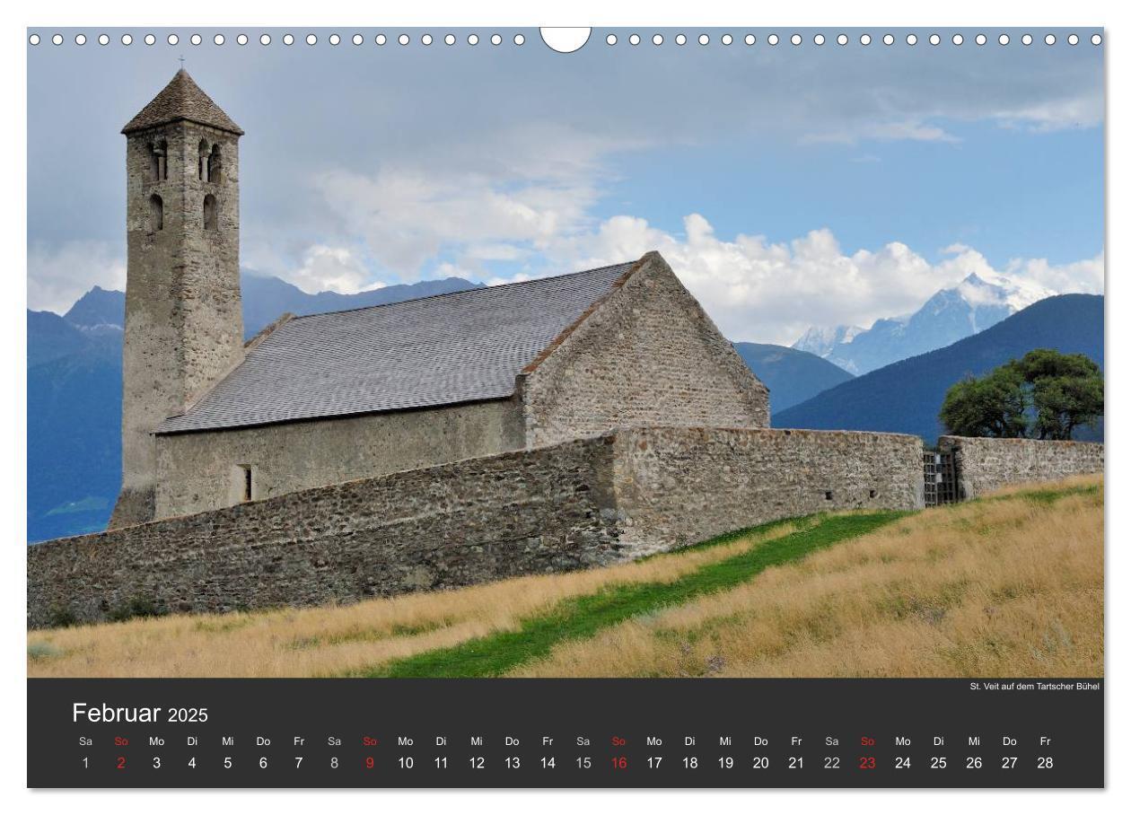 Bild: 9783435825165 | Der Vinschgau (Wandkalender 2025 DIN A3 quer), CALVENDO Monatskalender