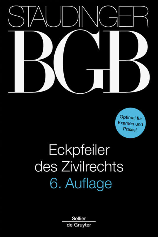 Cover: 9783805912679 | Eckpfeiler des Zivilrechts | Optimal für Examen und Praxis! | Buch