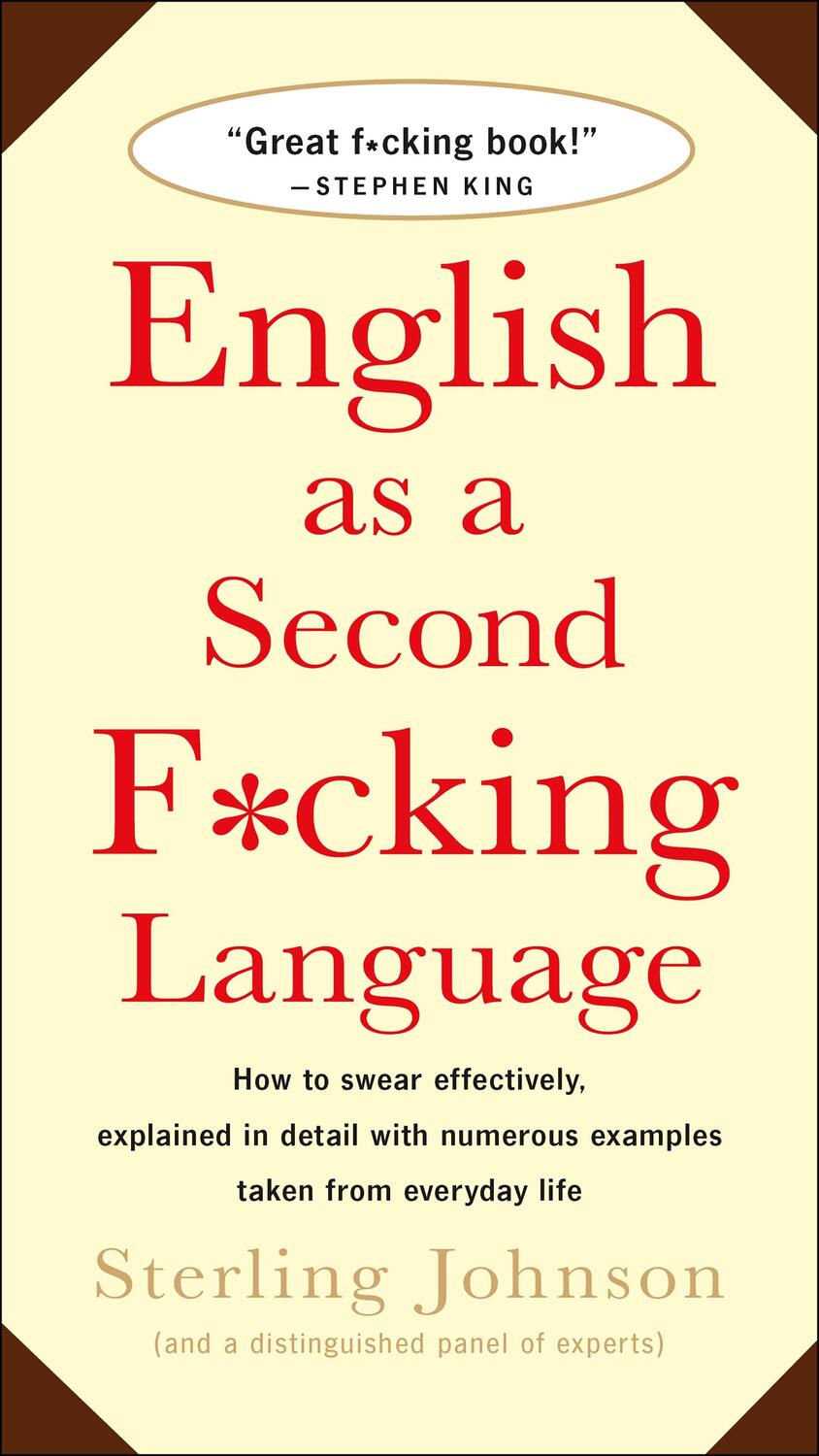 Cover: 9780312143299 | English as a Second F*cking Language | Sterling Johnson | Taschenbuch