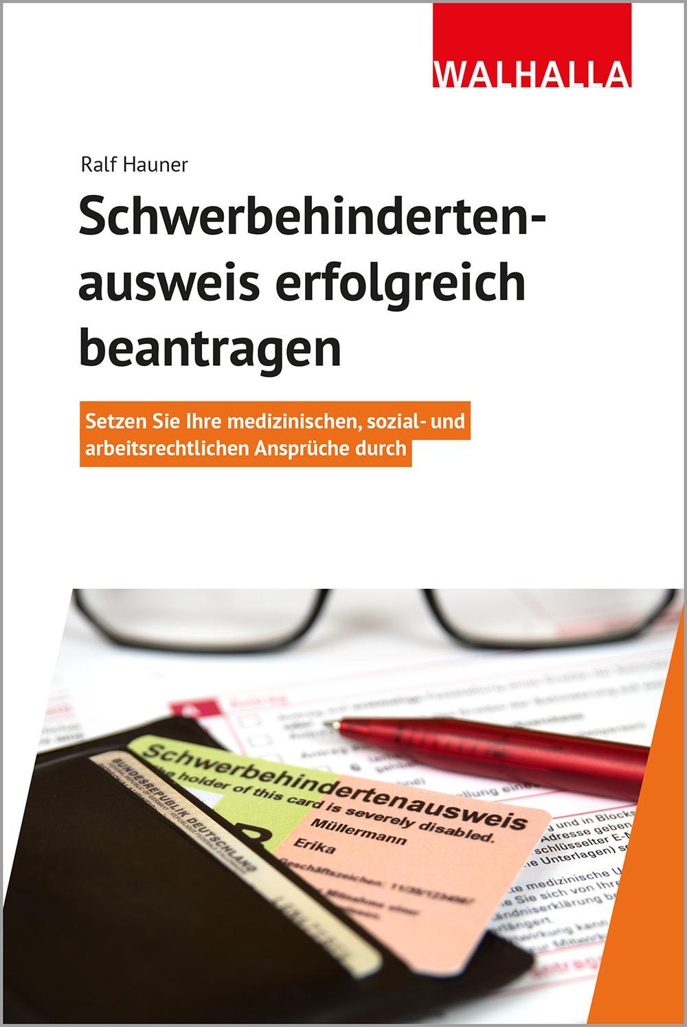 Cover: 9783802941467 | Schwerbehindertenausweis erfolgreich beantragen | Ralf Hauner | Buch