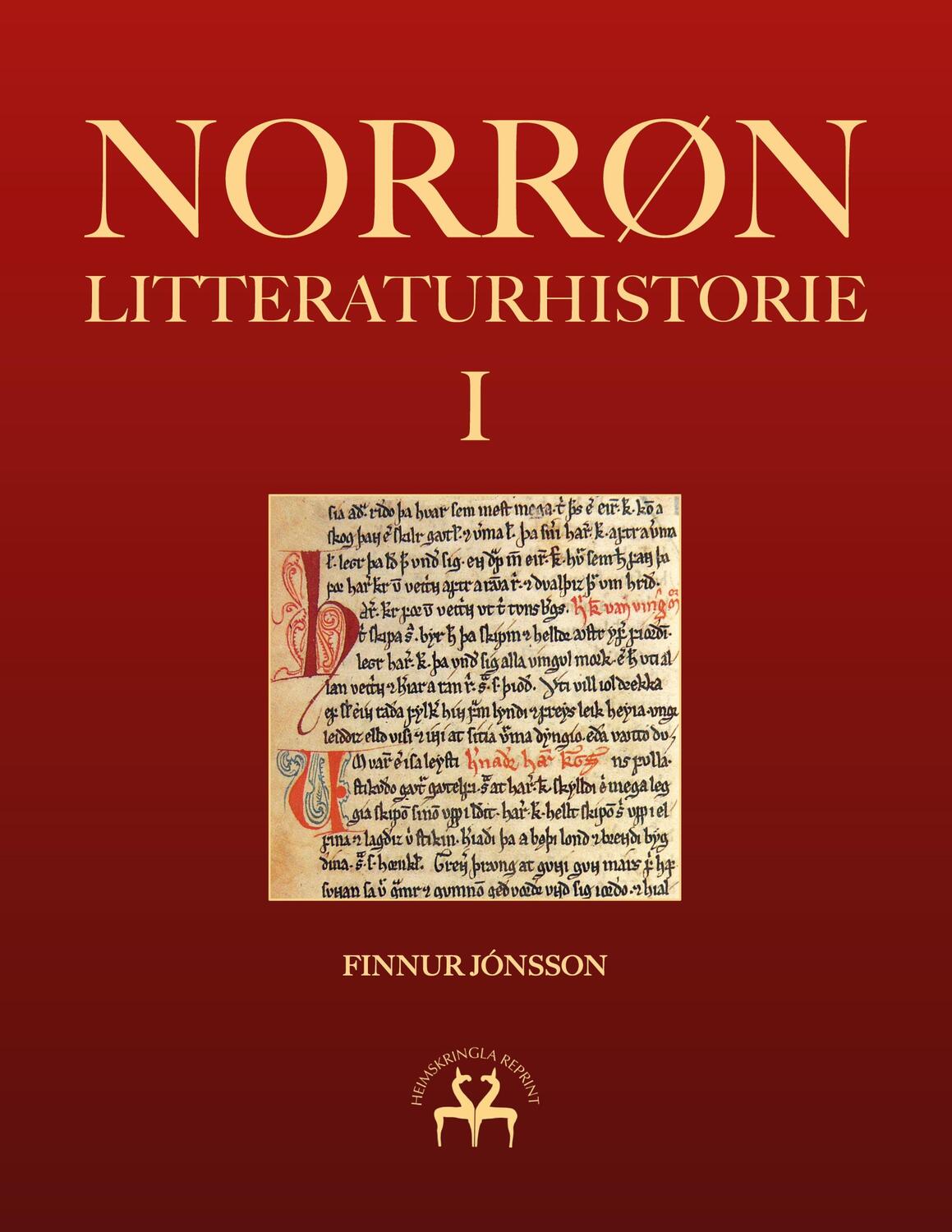 Cover: 9788743048831 | Norrøn litteraturhistorie I | Finnur Jónsson | Taschenbuch | Paperback
