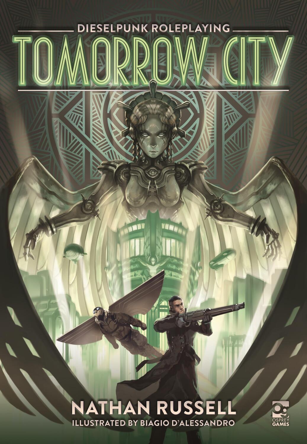 Cover: 9781472849588 | Tomorrow City | Dieselpunk Roleplaying | Nathan Russell | Buch | 2024