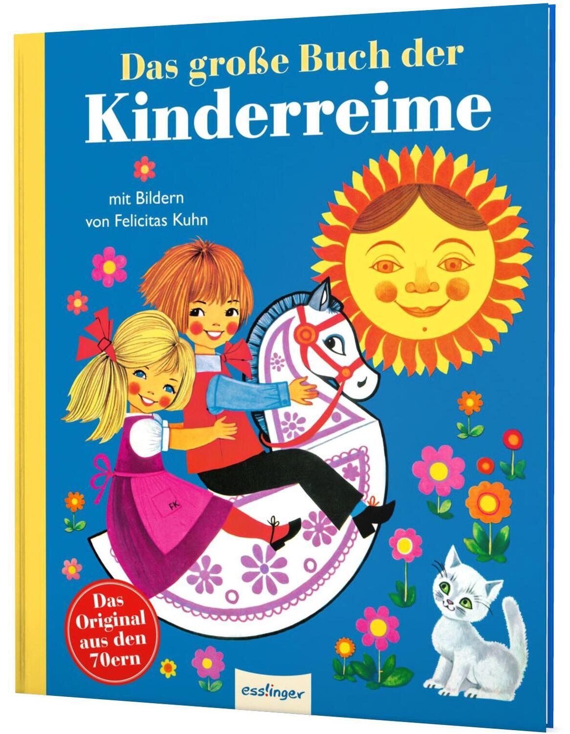 Cover: 9783480238095 | Kinderbücher aus den 1970er-Jahren: Das große Buch der Kinderreime