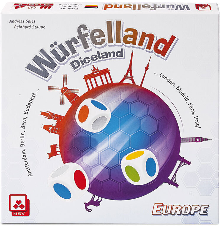 Cover: 4012426880650 | Würfelland Diceland - International | Nürnberger Spielkarten Verlag