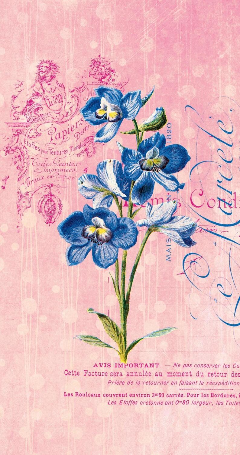 Cover: 4250915934372 | Die Gärten der Künstler Schmales Notizheft Blaue Blume | Broschüre