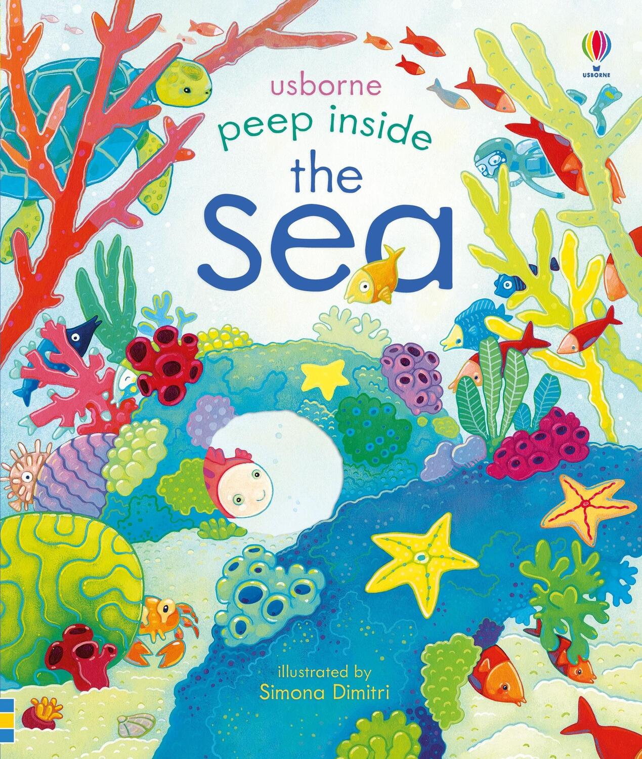 Cover: 9781409599166 | Peep Inside: The Sea | Anna Milbourne | Buch | Papp-Bilderbuch | 2018
