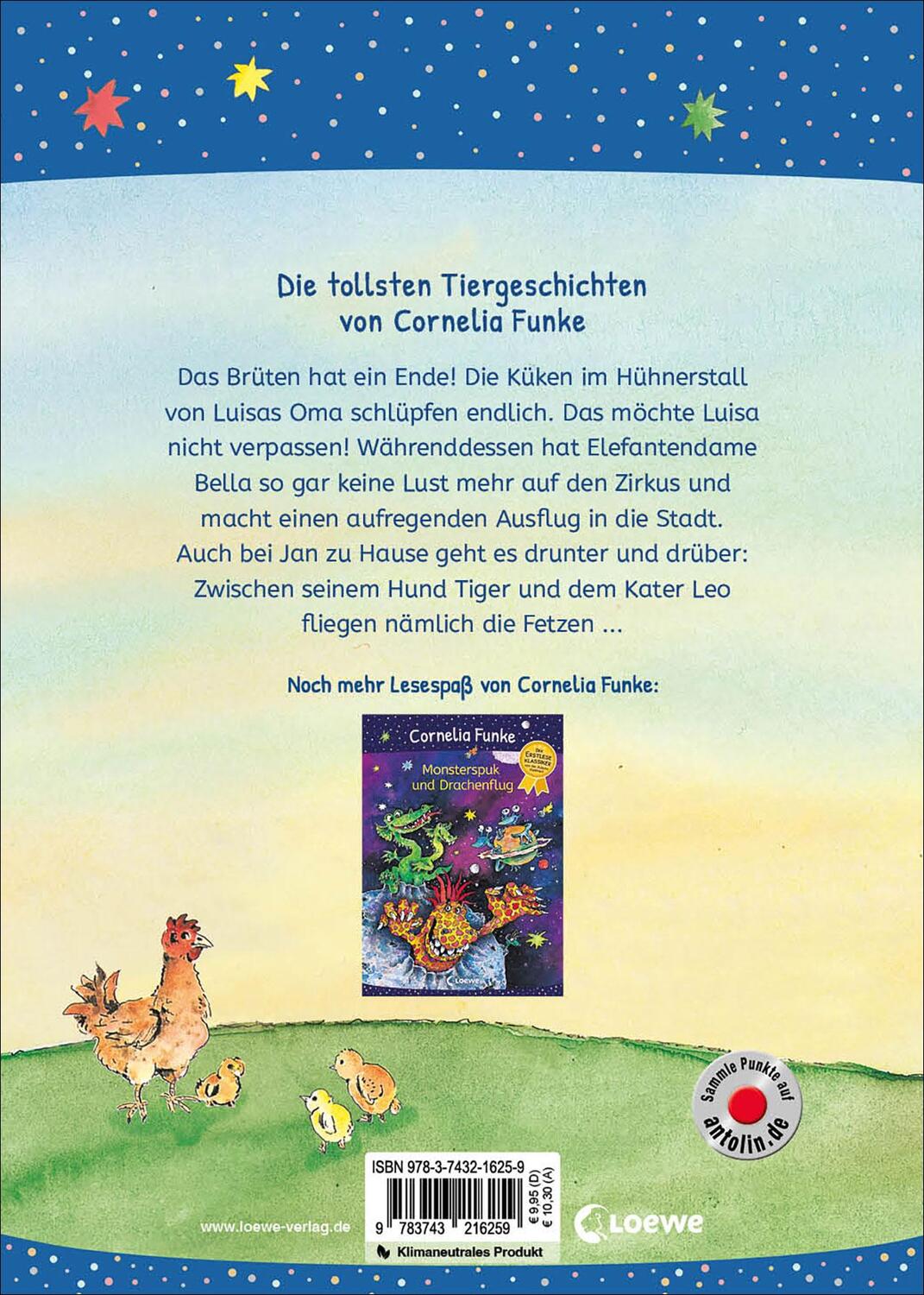 Rückseite: 9783743216259 | Katzenglück und Hundeliebe | Cornelia Funke | Buch | 80 S. | Deutsch