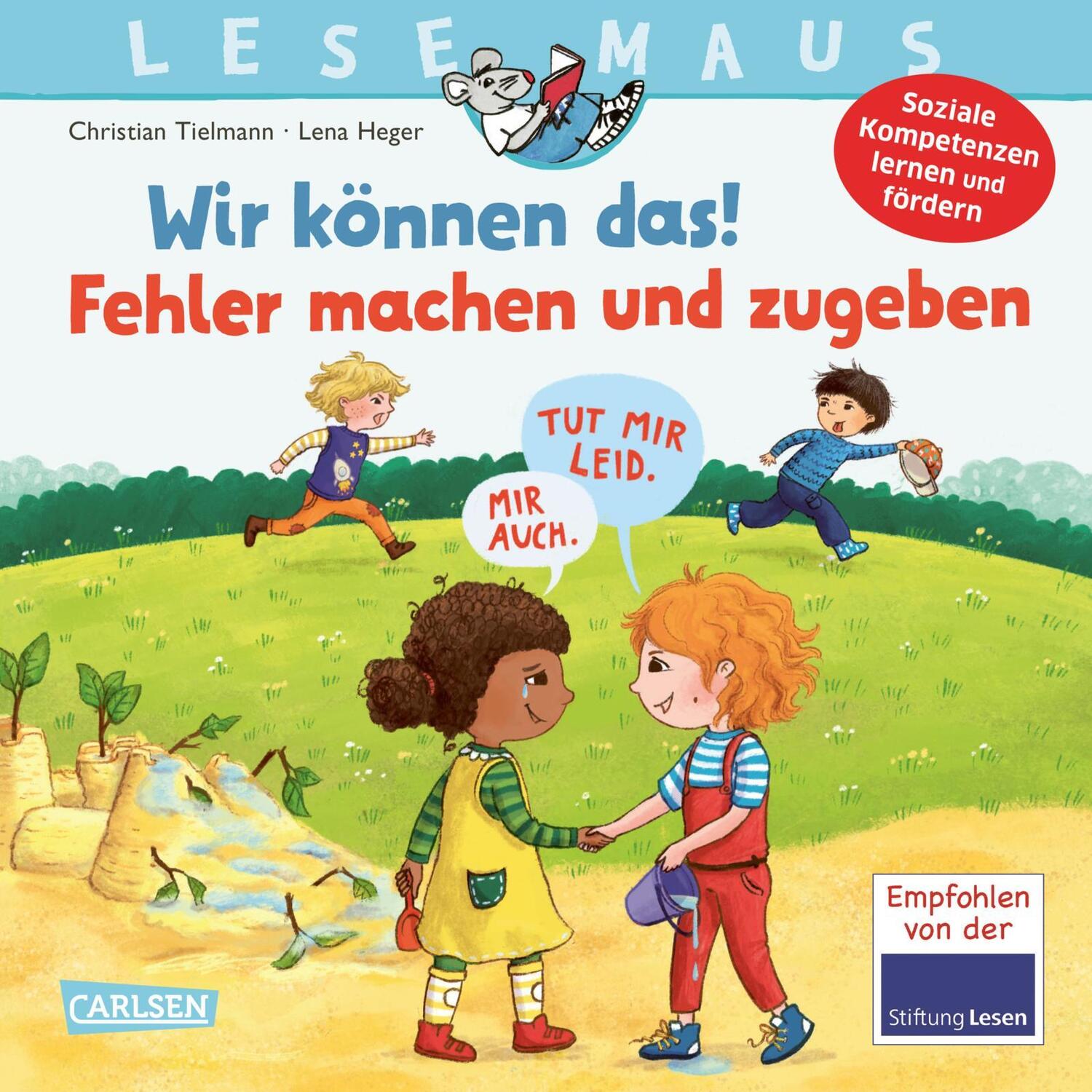 Cover: 9783551080196 | LESEMAUS 134: Wir können das! Fehler machen und zugeben | Tielmann