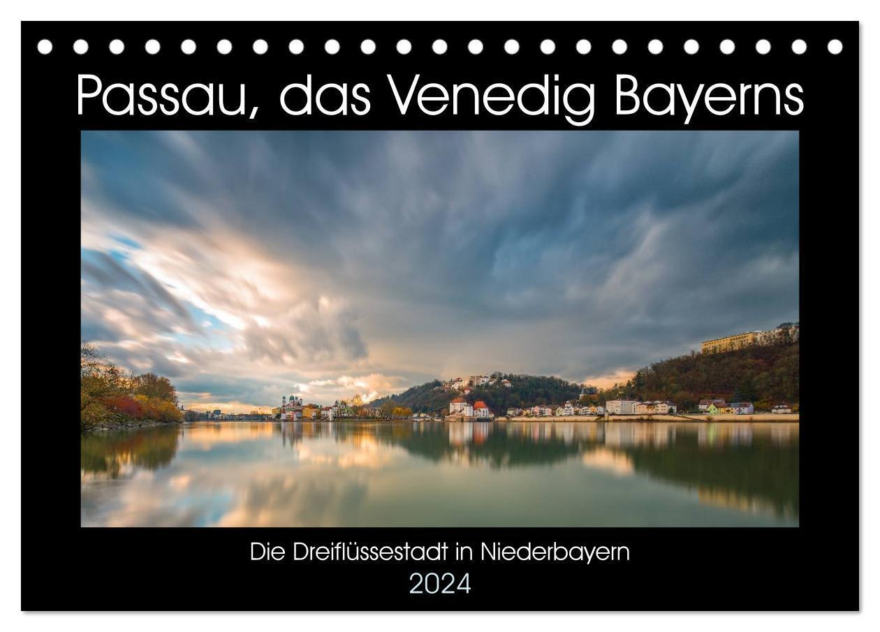 Cover: 9783675760646 | Passau, das Venedig Bayerns (Tischkalender 2024 DIN A5 quer),...