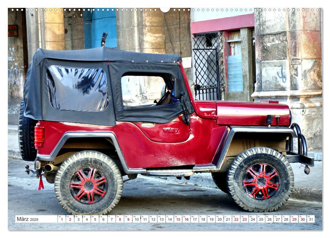 Bild: 9783383785030 | Willys Jeep - Eine amerikanische Legende auf Kuba (Wandkalender...