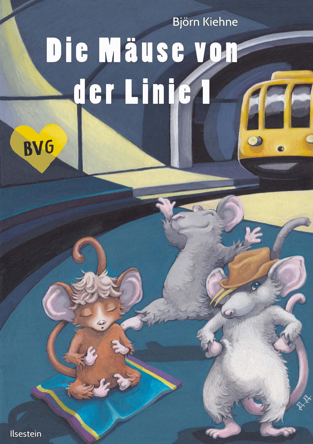 Cover: 9783756228102 | Die Mäuse von der Linie 1 | Ein Berlin-Märchen mit Tiefgang | Kiehne