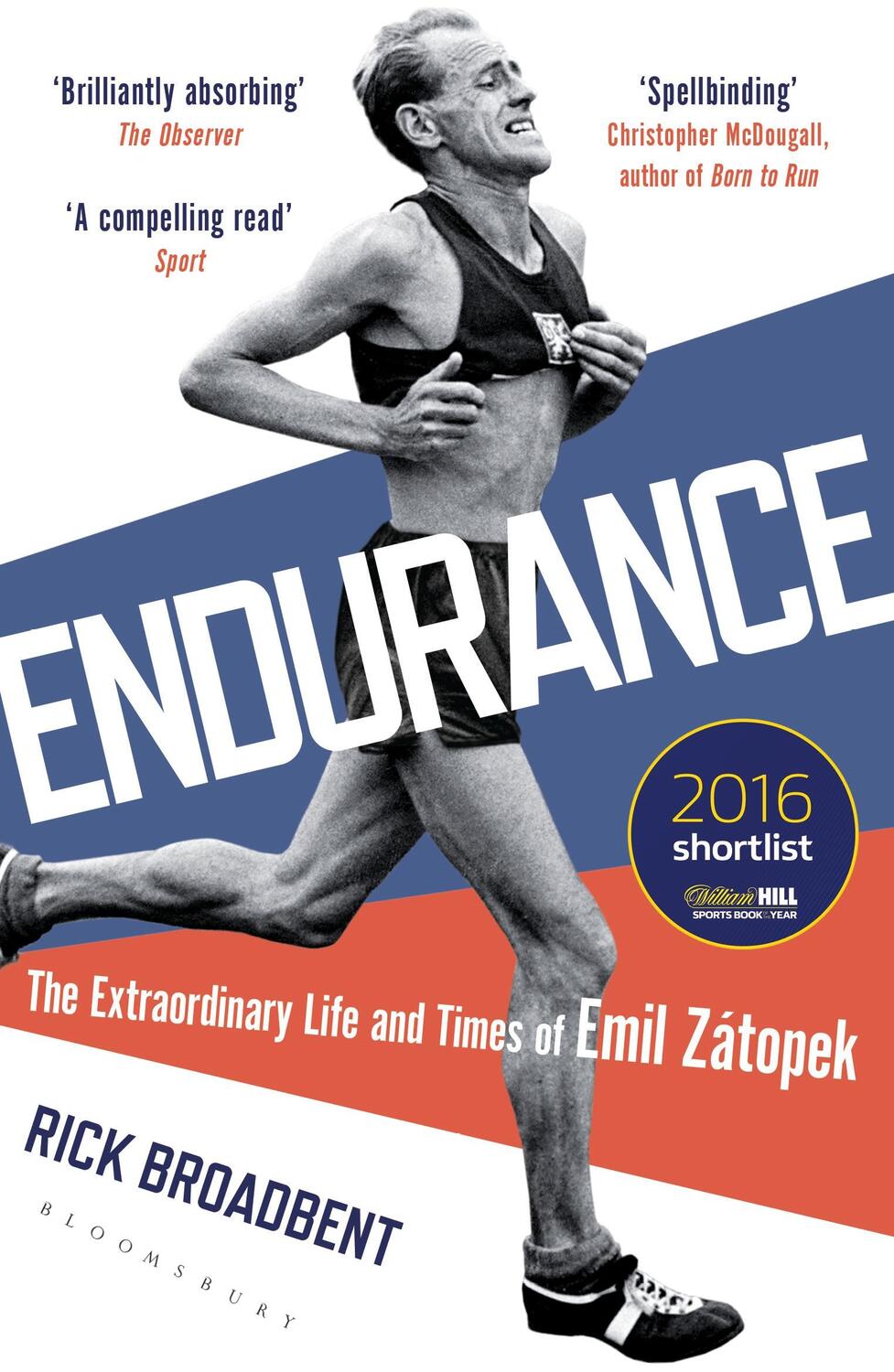 Cover: 9781472920232 | Endurance | The Extraordinary Life and Times of Emil Zatopek | Buch