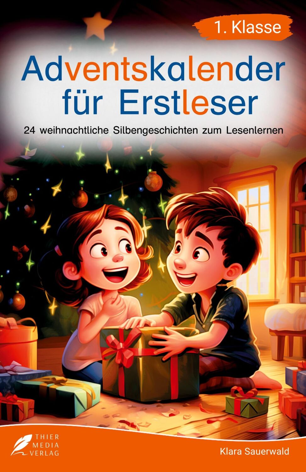 Cover: 9783988760913 | Silbenbuch 1. Klasse - Adventskalender für Erstleser | Klara Sauerwald