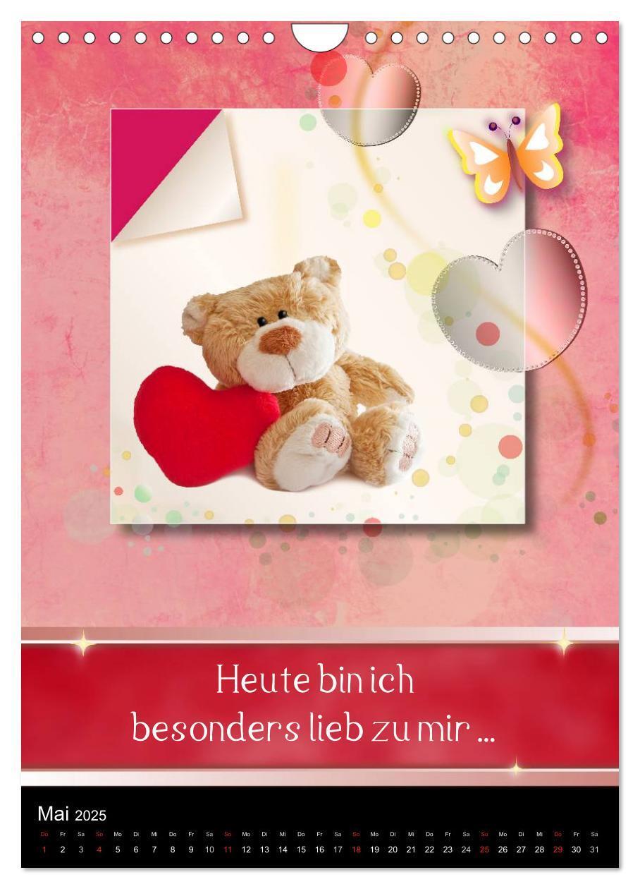 Bild: 9783457037058 | Teddys mit Sprüchen (Wandkalender 2025 DIN A4 hoch), CALVENDO...