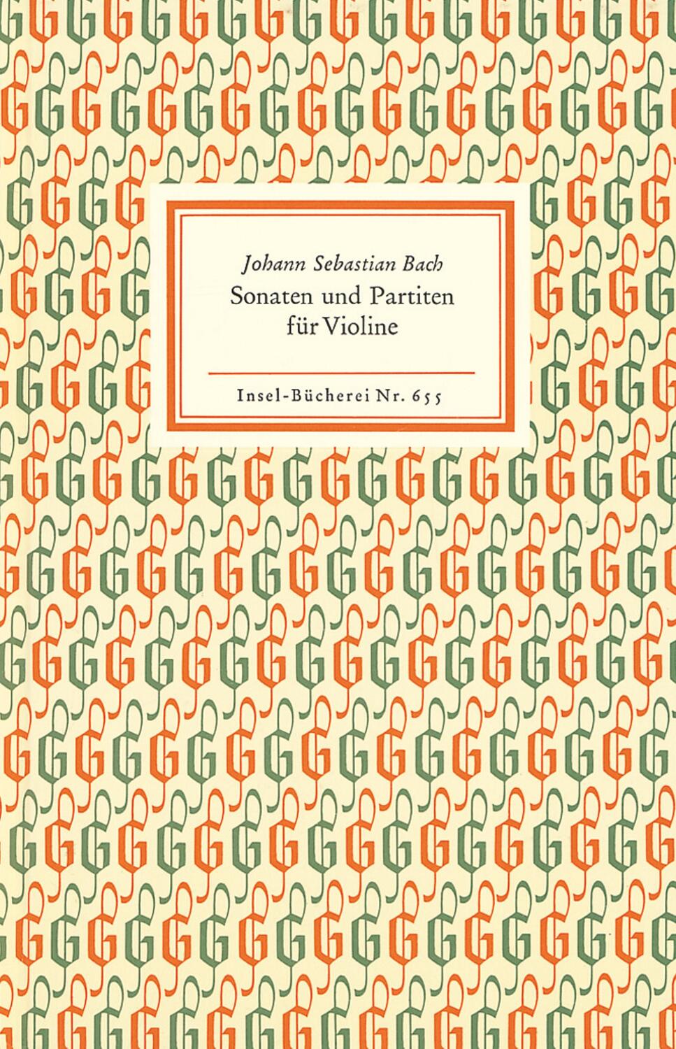 Cover: 9783458086550 | Sonaten und Partiten für Violine allein | Wiedergabe der Handschrift