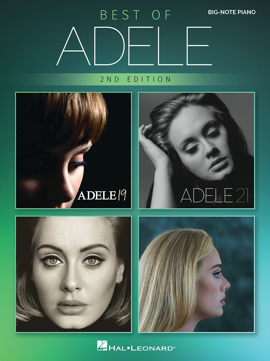 Cover: 196288059455 | Best of Adele for Big-Note Piano - 2nd Edition | Big Note Personality