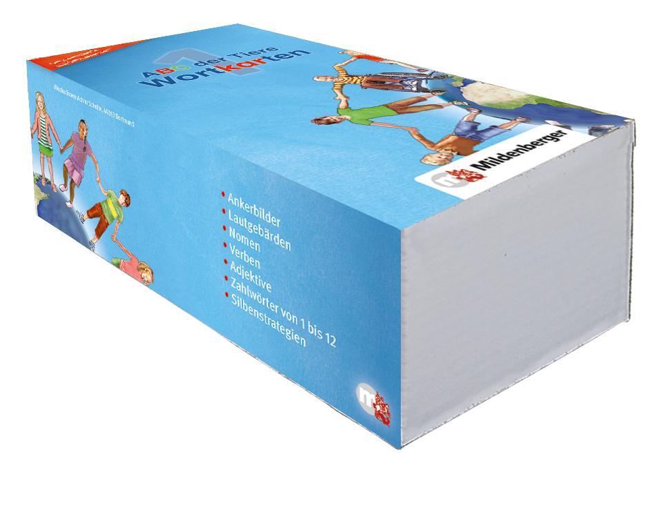 Cover: 9783619145966 | ABC der Tiere 1 - Wortkarten in 5-Fächer-Lernbox - Neubearbeitung