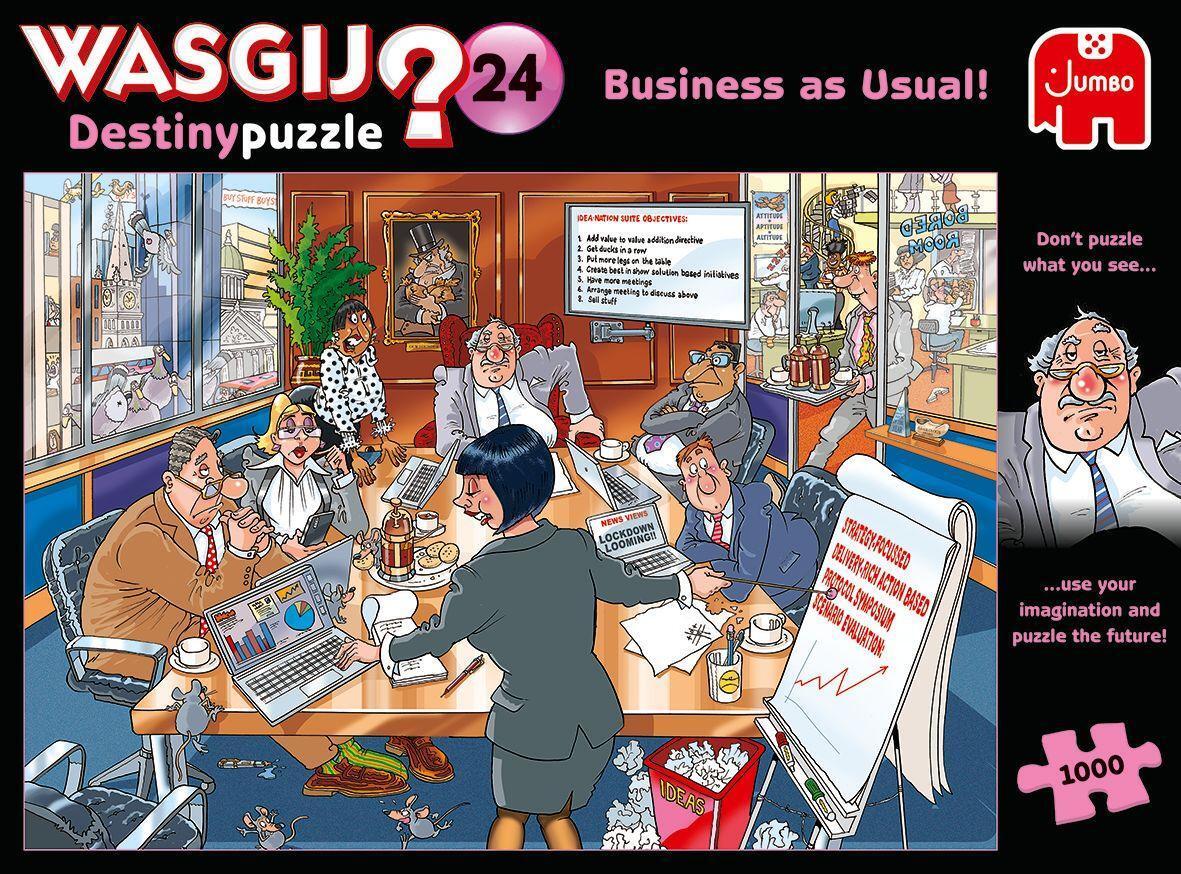 Bild: 8710126250136 | Wasgij Destiny 24 - Business as Usual! - 1000 Teile | Spiel | Deutsch