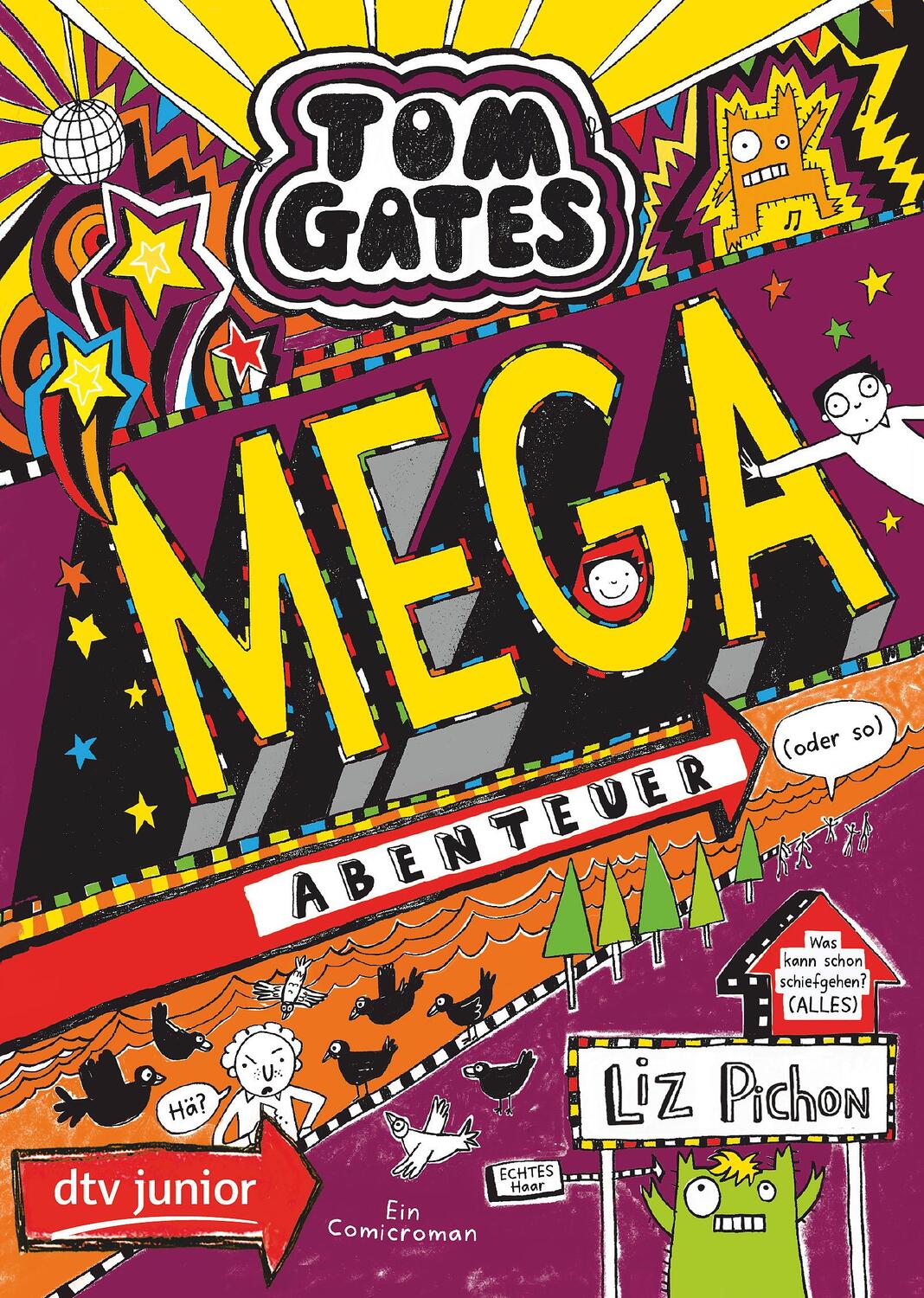 Cover: 9783423718714 | Tom Gates 13. Mega-Abenteuer (oder so) | Cooler Comicroman ab 9 | Buch